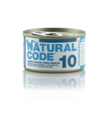 Natural Code Cat 10 Tuna and whitebait 85g