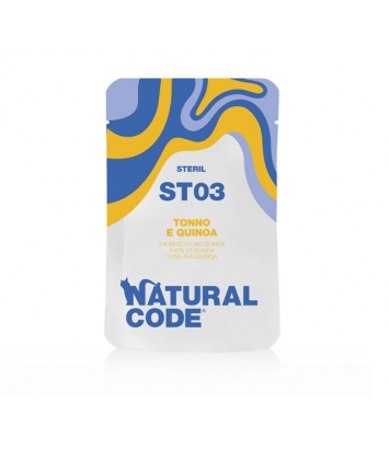 Natural Code Steril ST03 Tuna and quinoa 70g