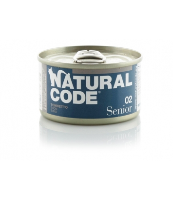 Natural Code Cat Senior 02 Tuna 85g