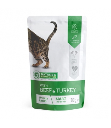 Nature’s Protection Beef&Turkey Adult Urinary health 100g