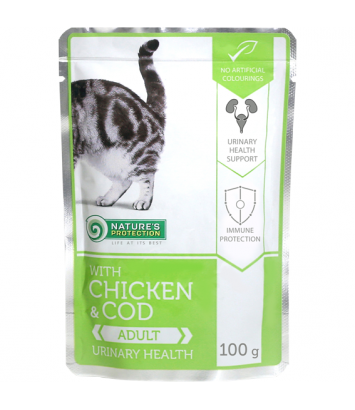 Nature’s Protection Chicken & Cod Adult Urinary health 100g