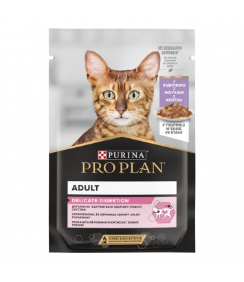 Purina Pro Plan Delicate indyk - 85g