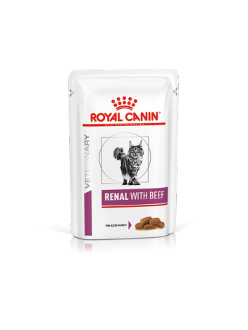 Royal Canin Veterinary Cat Renal with Beef 85g