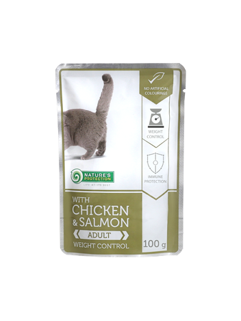 Nature’s Protection Chicken & Salmon Weight Control 100g