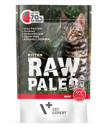 Raw Paleo Kitten Beef 100g