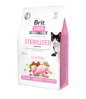 Brit Care Cat Sterilized Sensitive  2kg