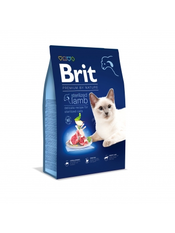 Brit Premium Cat Sterilized Lamb 1,5kg