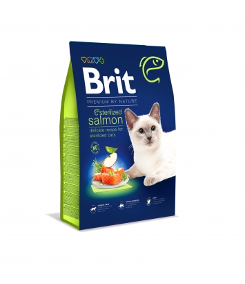 Brit Premium Cat Sterilized Salmon 1,5kg