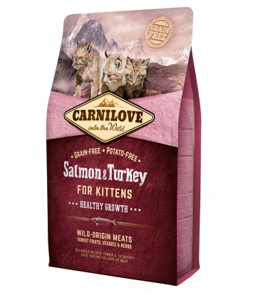 Carnilove Kitten Salmon & Turkey - 2kg