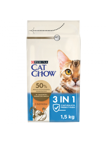 Purina Cat Chow 3w1 1,5kg