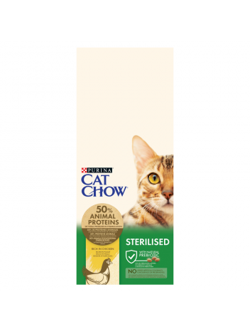 Purina Cat Chow Sterilised - 15kg (12+3kg)