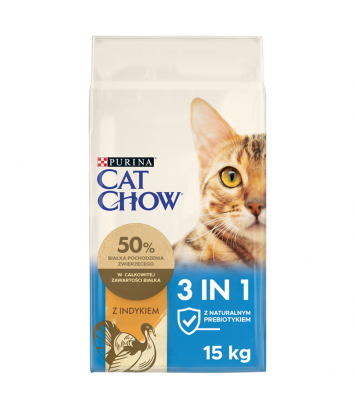 Purina Cat Chow 3w1 15kg