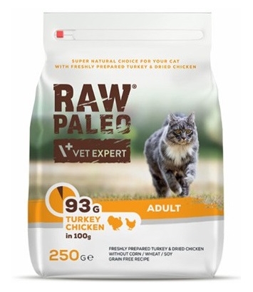 Raw Paleo Adult Cat 250g