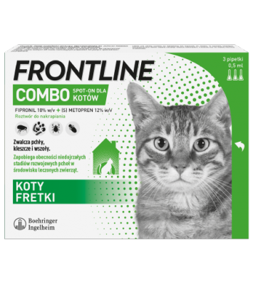 Frontline Krople Combo dla kotów
