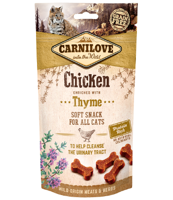 Carnilove Semi-Moist Chicken enriched with thyme 50g