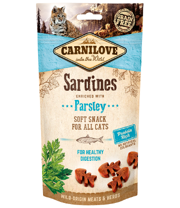 Carnilove Semi-Moist Sardine enriched with parsley 50g