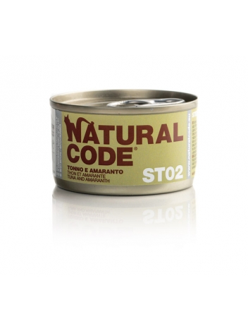 Natural Code Cat ST02 Tuna and amaranth 85g