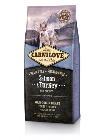 Carnilove Puppies Salmon & Turkey - 12kg