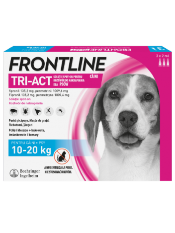 Frontline Krople TRI-ACT dla psów (10-20kg)