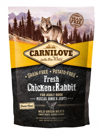 Carnilove Fresh Chicken & Rabbit for Adult 1,5kg