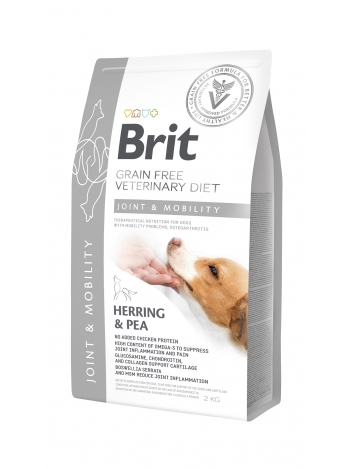 Brit Veterinary Diets Dog GF Joint & Mobility Herring & Pea 2kg