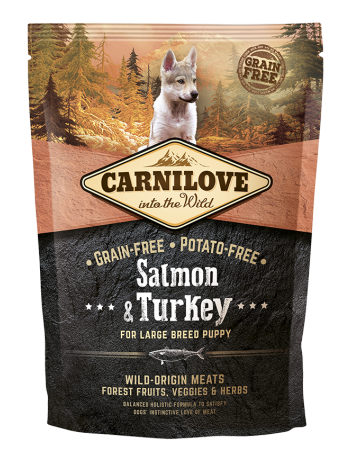 Carnilove Puppies Large Salmon & Turkey - 1,5kg