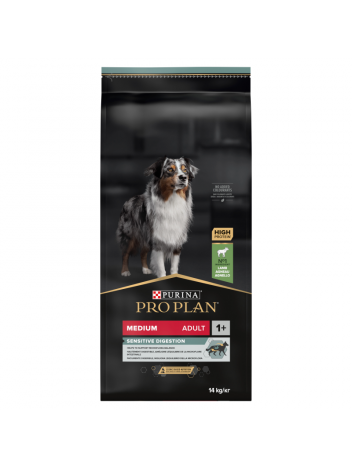 Purina Pro Plan Adult Medium Sensitive Digestion Lamb 14kg