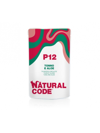 Natural Code Cat P12 Tuna and aloe 70g