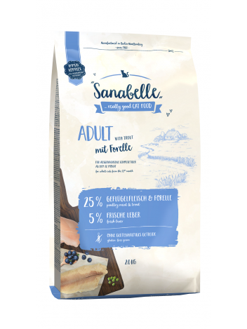 Sanabelle Adult Pstrąg 2kg