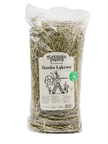 Mazurska Polana Sianko łąkowe z miętą 800g