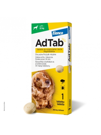 AdTab tabletka na kleszcze i pchły dla psa (>11-22kg)