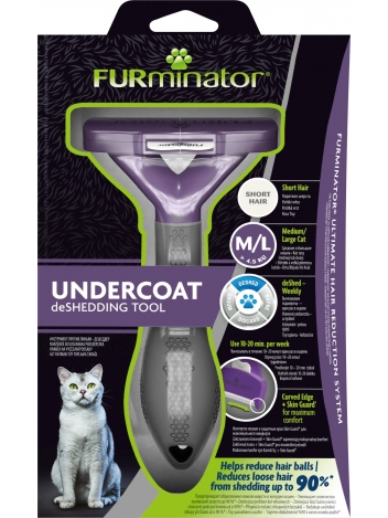 FURminator dla kotów krótkowłosych M/L