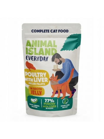 Animal Island Cat Everyday Jelly Poultry 85g