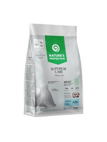 Nature's Protection Superior Care White Fish GF Adult Small 1,5kg