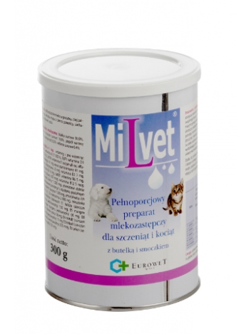 Milvet - preparat mlekozastępczy - 0,3kg