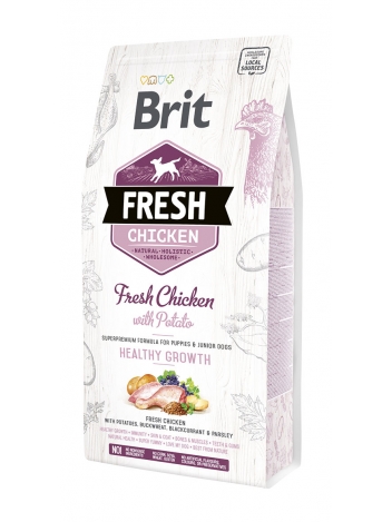 Brit Fresh Puppy & Junior Chicken & Potato - 2,5kg