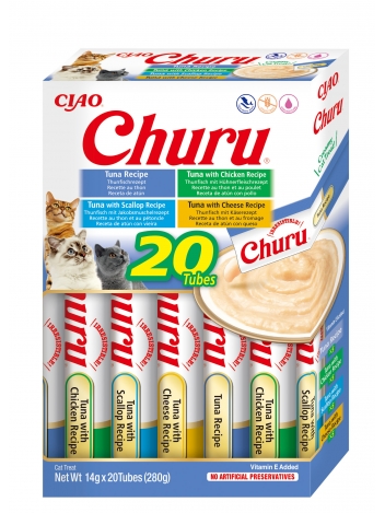 Inaba Cat Churu Varietes Tuna 20x14g