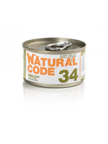 Natural Code Cat 34 Tuna, kiwi 85g