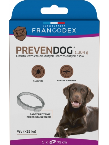 Obroża biobójcza Prevendog 75cm