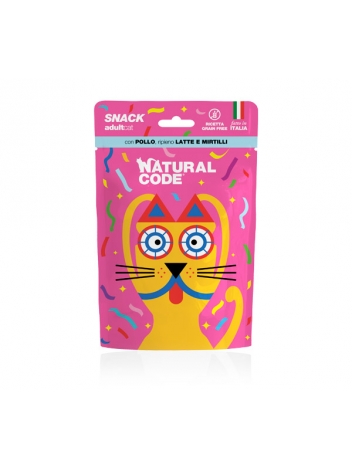 Natural Code Snack Adult Cat with Chicken 60g