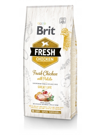 Brit Fresh Adult Chicken & Potato - 12kg