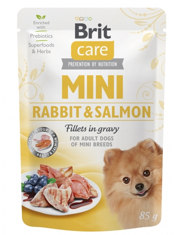 Brit Care Mini Adult Rabbit & Salmon  85g