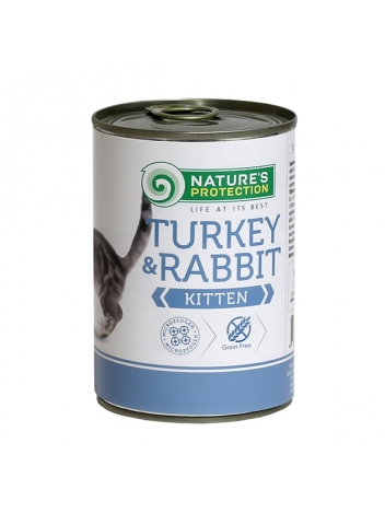 Nature's Protection Kitten Turkey & Rabbit 400g