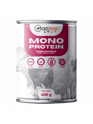 Gaczoo Mono Protein Wołowina 400g