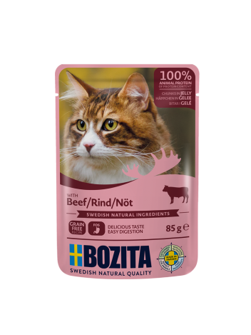 Bozita kawałki w galaretce z wołowiną 85g