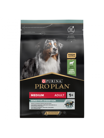 Purina Pro Plan Adult Medium Sensitive Digestion Lamb 3kg