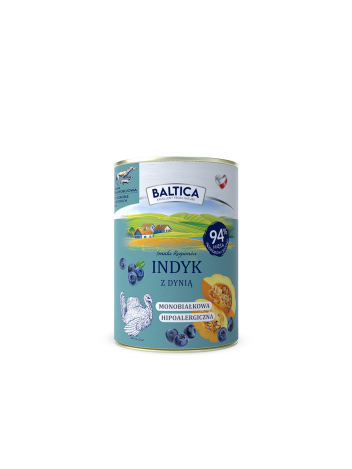 Baltica Smaki Regionów Indyk z dynią 400g