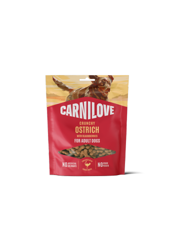 Carnilove Dog Crunchy Ostrich With Blackberries 200g