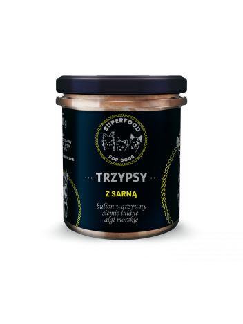 Trzypsy z sarną 300g