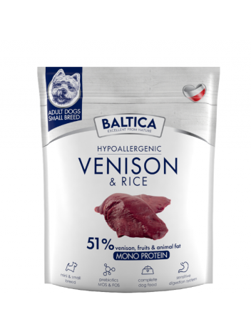 Baltica Venison&Rice Hypoallergenic 1kg